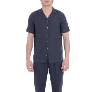 Camicia 1470L uomo ALPHA STUDIO Blu notte