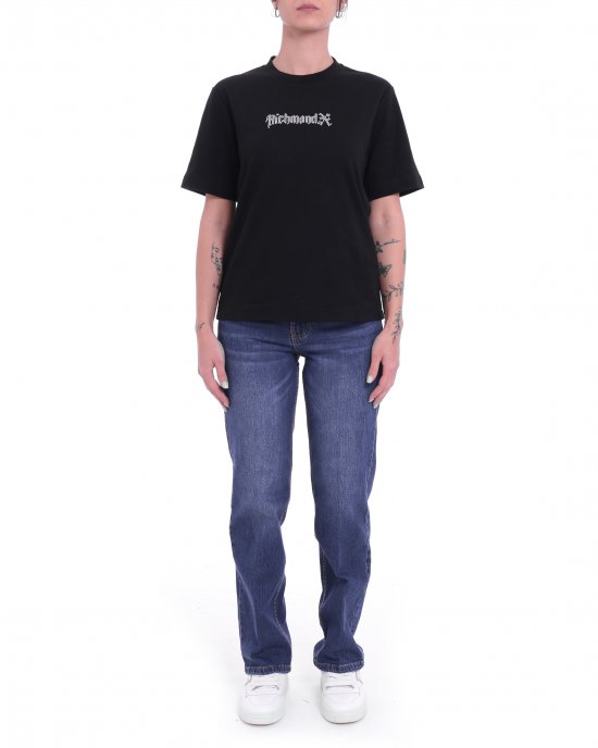 T-shirt UWP25173TS donna JOHN RICHMOND Nero T-shirt UWP25173TS donna JOHN RICHMOND Nero