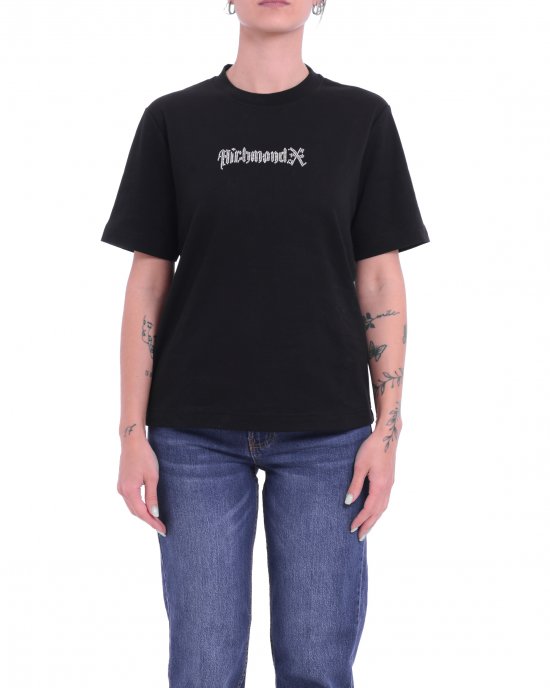 T-shirt UWP25173TS donna JOHN RICHMOND Nero T-shirt UWP25173TS donna JOHN RICHMOND Nero