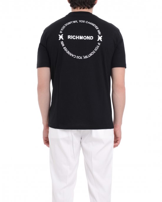 T-shirt UMP25301TS uomo JOHN RICHMOND Nero T-shirt UMP25301TS uomo JOHN RICHMOND Nero