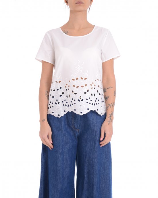 Maglia Impegno 2511161062200 donna PENNY BLACK Bianco