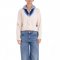 Felpa Breithorn Maglia Varsity 104621 donna PINKO Bianco