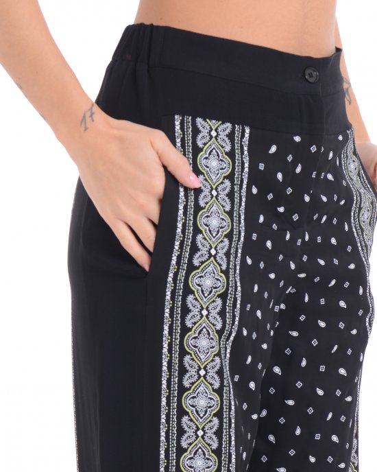 Pantalone Spirito 104633 donna PINKO Nero