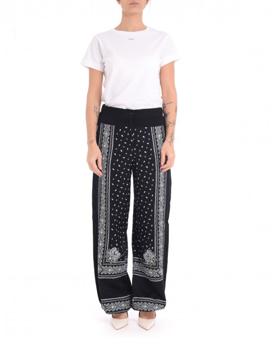 Pantalone Spirito 104633 donna PINKO Nero