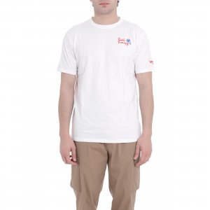 T-shirt A1145 "Padel Therapy" SUPERCULTURE uomo Bianco