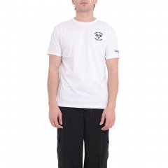T-shirt A1147 "ST Tropez Padel Club" SUPERCULTURE uomo Bianco