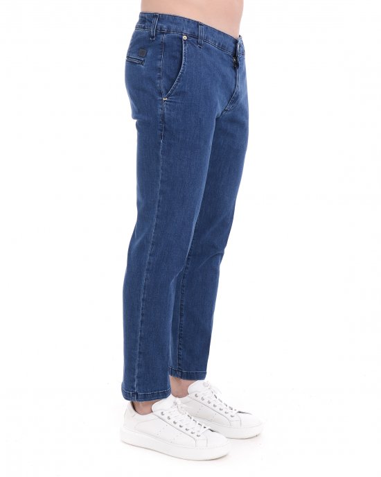 Jeans P2583422199L1073 ENTRE AMIS uomo Denim scuro Jeans P2583422199L1073 ENTRE AMIS uomo Denim scuro