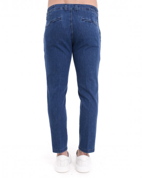Jeans P2583422199L1073 ENTRE AMIS uomo Denim scuro Jeans P2583422199L1073 ENTRE AMIS uomo Denim scuro