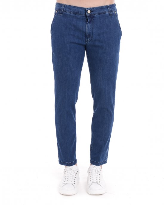 Jeans P2583422199L1073 ENTRE AMIS uomo Denim scuro Jeans P2583422199L1073 ENTRE AMIS uomo Denim scuro
