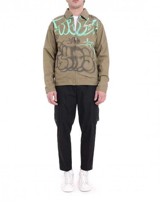 Giacca 25EDS54899 uomo DISCLAIMER Verde militare Giacca 25EDS54899 uomo DISCLAIMER Verde militare