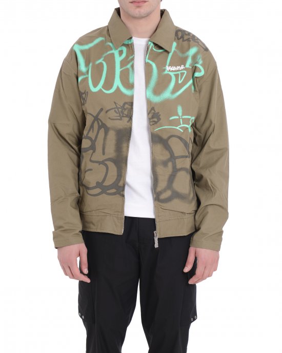 Giacca 25EDS54899 uomo DISCLAIMER Verde militare Giacca 25EDS54899 uomo DISCLAIMER Verde militare
