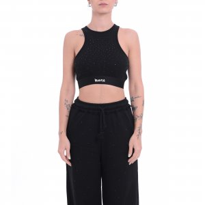 Top 25EDS54930 donna DISCLAIMER Nero