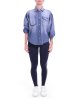 Leggins Luna Piena 104853 donna PINKO Blu Leggins Luna Piena 104853 donna PINKO Blu