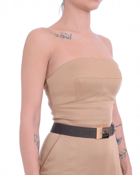 Tuta TU05152E2 donna ELISABETTA FRANCHI Cammello Tuta TU05152E2 donna ELISABETTA FRANCHI Cammello