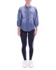 Camicia Chobe 104629 donna PINKO Blu denim Camicia Chobe 104629 donna PINKO Blu denim