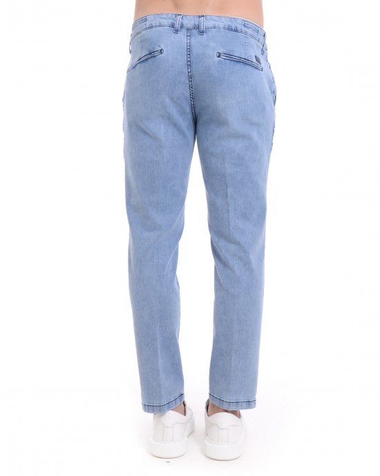Jeans P2583422199L3019 ENTRE AMIS uomo Denim chiaro