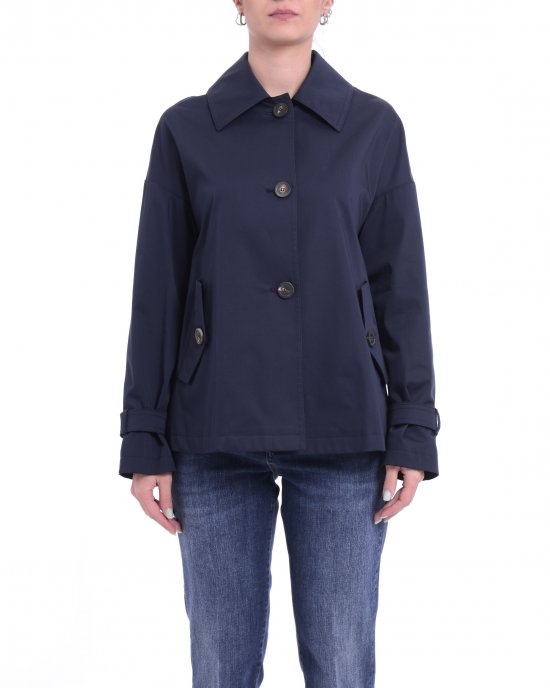 Trench LD25601B donna BRERAS Blu Trench LD25601B donna BRERAS Blu