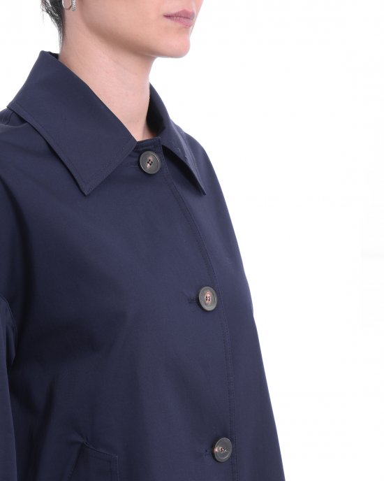 Trench LD25601B donna BRERAS Blu Trench LD25601B donna BRERAS Blu