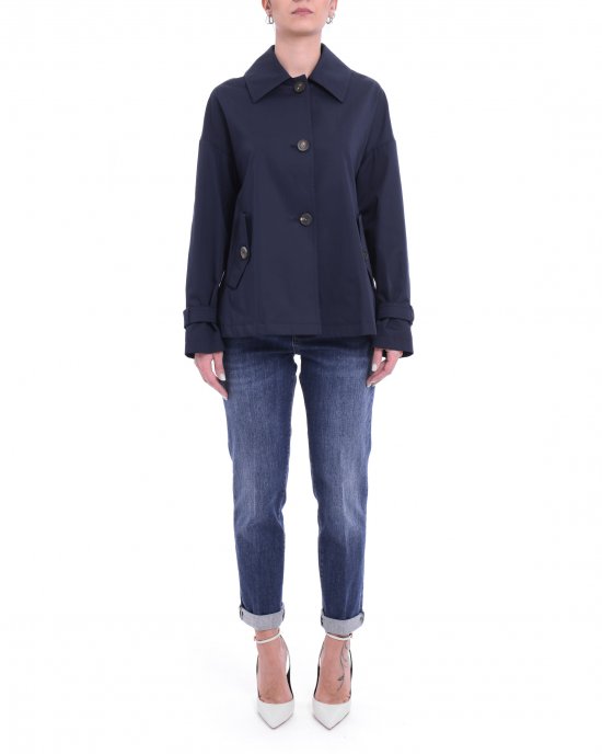 Trench LD25601B donna BRERAS Blu Trench LD25601B donna BRERAS Blu