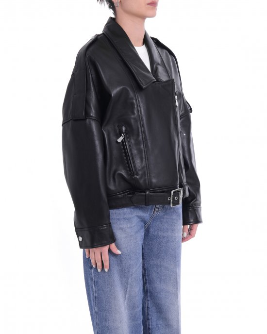 Chiodo 104877 Confine donna PINKO Nero