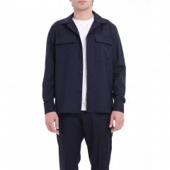 Camicia L1CSS256597 uomo LOWBRAND Blu