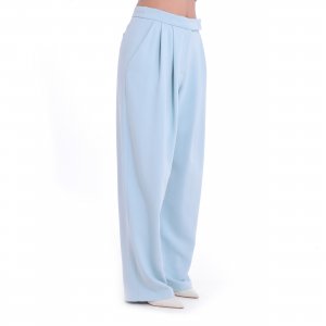 Pantalone Montano 103235 donna PINKO 25 Celeste polvere