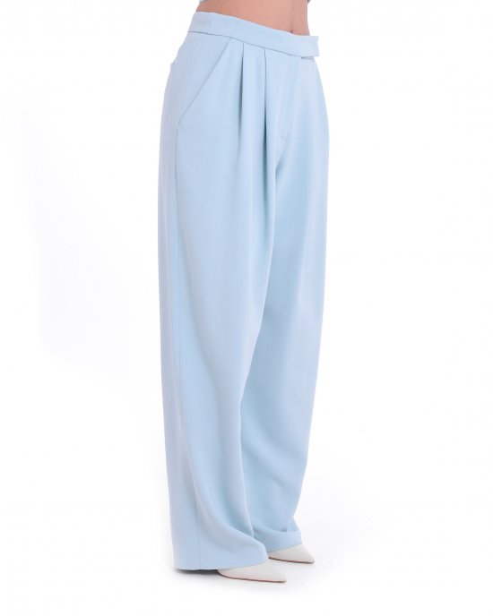 Pantalone Montano 103235 donna PINKO 25 Celeste polvere