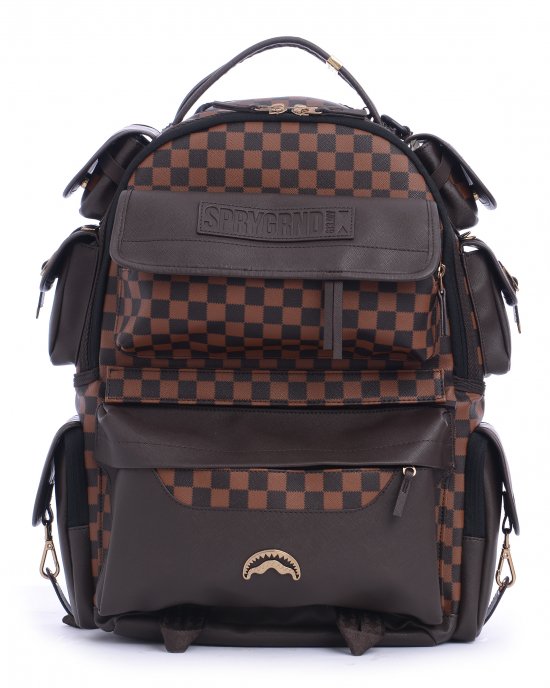 Zaino 910B7406NSZ SPRAYGROUND uomo Marrone Zaino 910B7406NSZ SPRAYGROUND uomo Marrone