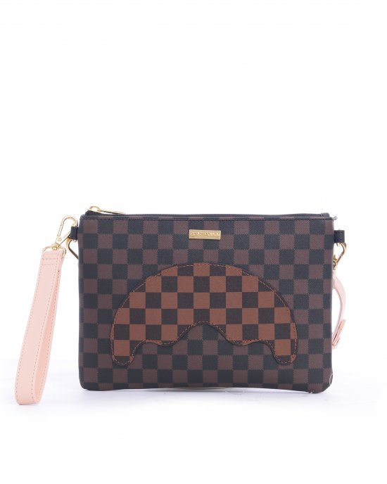 Pochette 910B7465NSZ SPRAYGROUND uomo Marrone Pochette 910B7465NSZ SPRAYGROUND uomo Marrone