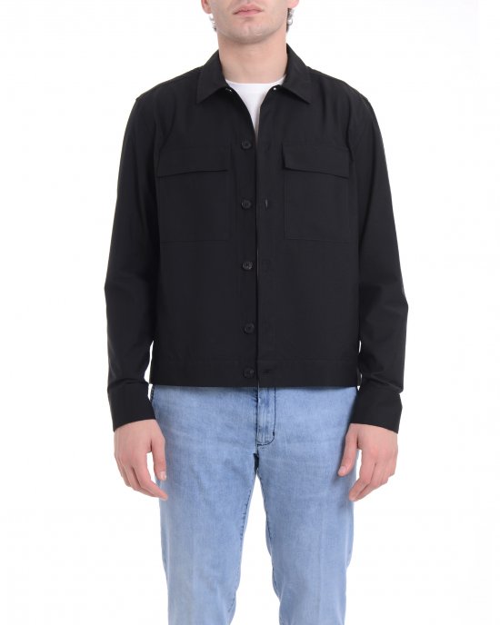Giacca L1GSS256671 uomo LOWBRAND Nero