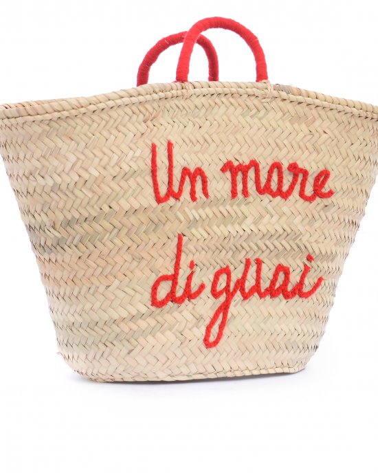 Borsa mare Un Mare di Guai CLUB SOGNO donna Rosso