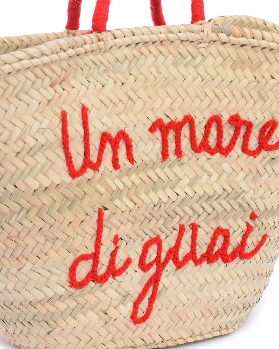 Borsa mare Un Mare di Guai CLUB SOGNO donna Rosso