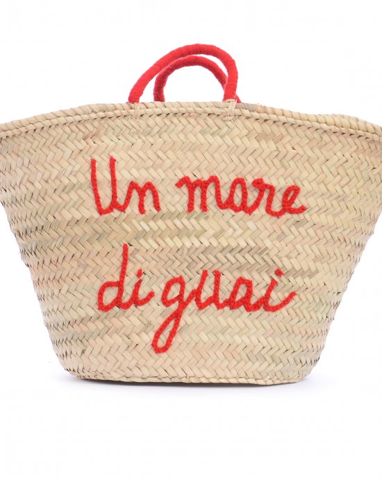 Borsa mare Un Mare di Guai CLUB SOGNO donna Rosso Borsa mare Un Mare di Guai CLUB SOGNO donna Rosso